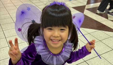 孫のハロウィン